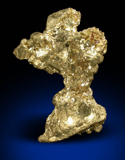 Gold from Eagle's Nest Mine, Michigan Bluff District, Placer County, California