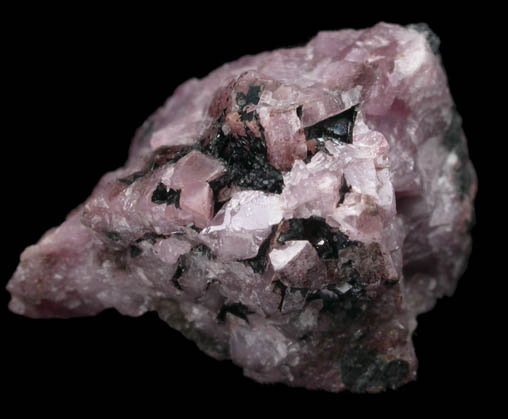 Franklinfurnaceite on Hodgkinsonite from Franklin Mine, Sussex County, New Jersey (Type Locality for Franklinfurnaceite and Hodgkinsonite)