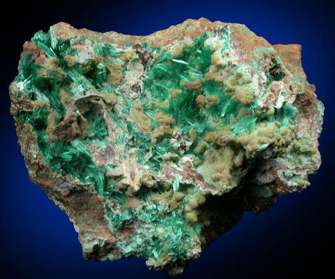 Brochantite from Grandview Mine, Coconino County, Arizona