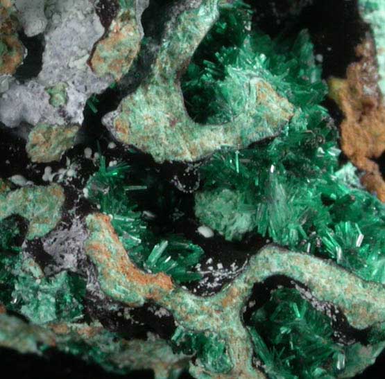 Brochantite from Grandview Mine, Coconino County, Arizona