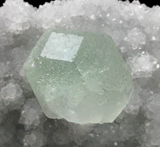 Fluorite on Quartz from Dong Po, Hunan, China