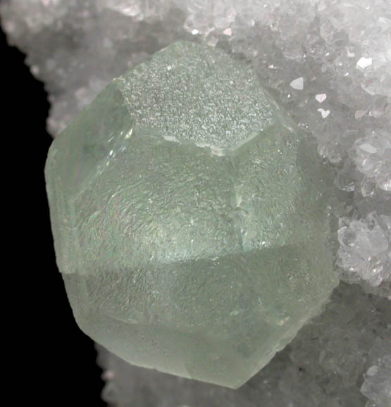 Fluorite on Quartz from Dong Po, Hunan, China