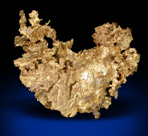 Gold from Ophir Creek, northeast of Avon, Lewis and Clark County, Montana