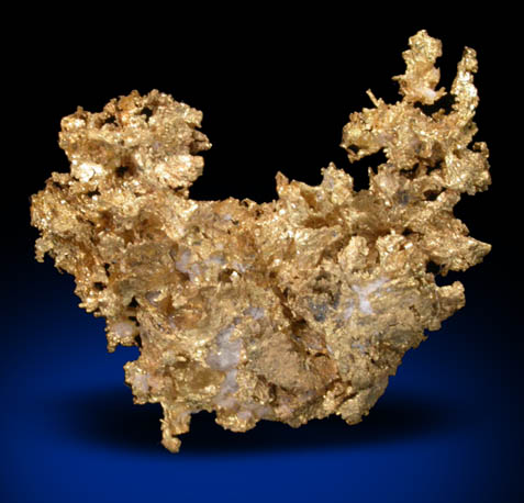 Gold from Ophir Creek, northeast of Avon, Lewis and Clark County, Montana