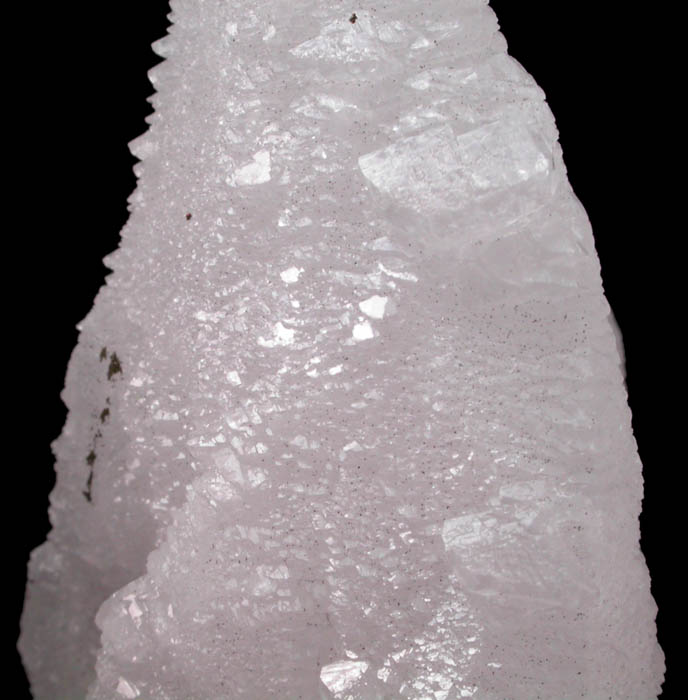 Calcite var. Manganoan Calcite with Pyrite from Manaoshan Mine, Hunan, China