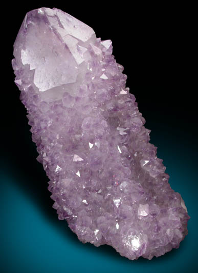 Quartz var. Amethyst (Cactus Quartz) from Boekenhouthoek area, Mpumalanga Province, South Africa