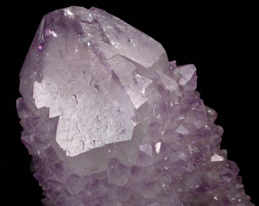 Quartz var. Amethyst (Cactus Quartz) from Boekenhouthoek area, Mpumalanga Province, South Africa