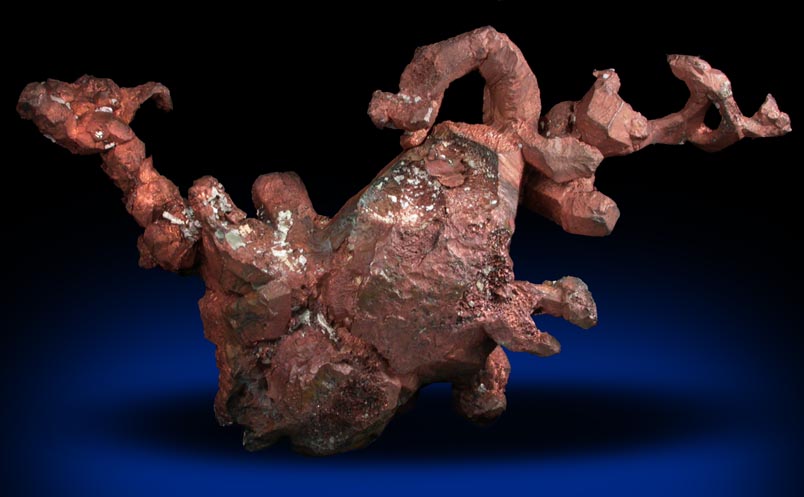 Copper (crystallized) from Sacramento Pit, Bisbee, Cochise County, Arizona