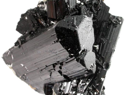 Schorl Tourmaline with Albite from Anzar Army Camp, Gilgit-Skardu Road, Gilgit-Baltistan, Pakistan