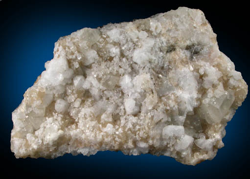 Analcime, Stilbite, and Calcite from Laurel Hill (Snake Hill) Quarry, Secaucus, Hudson County, New Jersey
