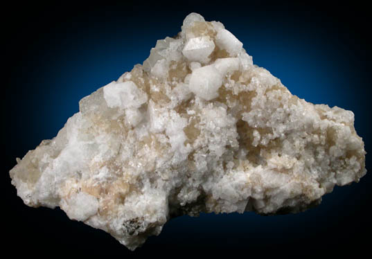 Analcime, Stilbite, and Calcite from Laurel Hill (Snake Hill) Quarry, Secaucus, Hudson County, New Jersey