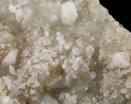 Analcime, Stilbite, and Calcite from Laurel Hill (Snake Hill) Quarry, Secaucus, Hudson County, New Jersey