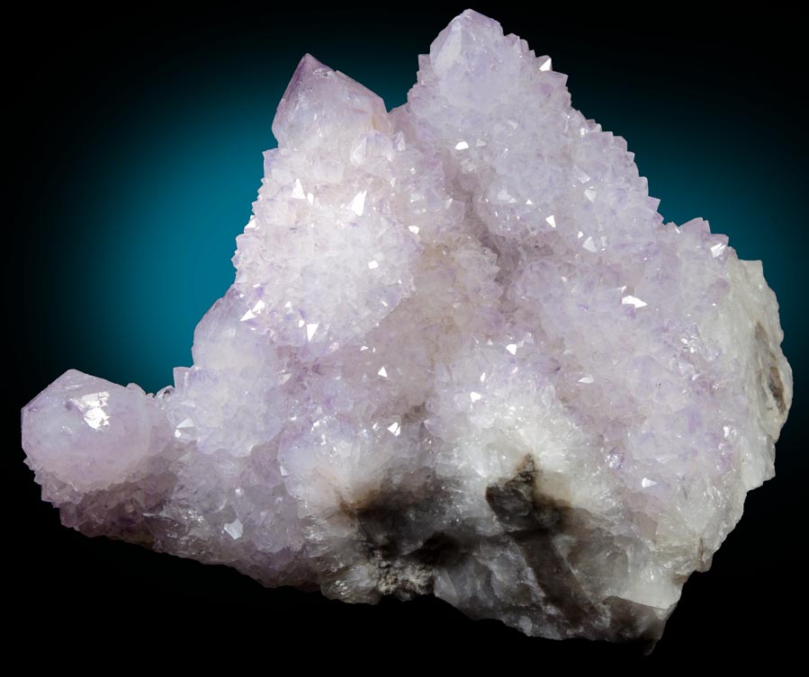 Quartz var. Amethyst (Cactus Quartz) from Boekenhouthoek area, Mpumalanga Province, South Africa