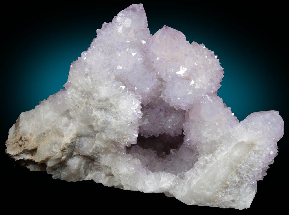 Quartz var. Amethyst (Cactus Quartz) from Boekenhouthoek area, Mpumalanga Province, South Africa