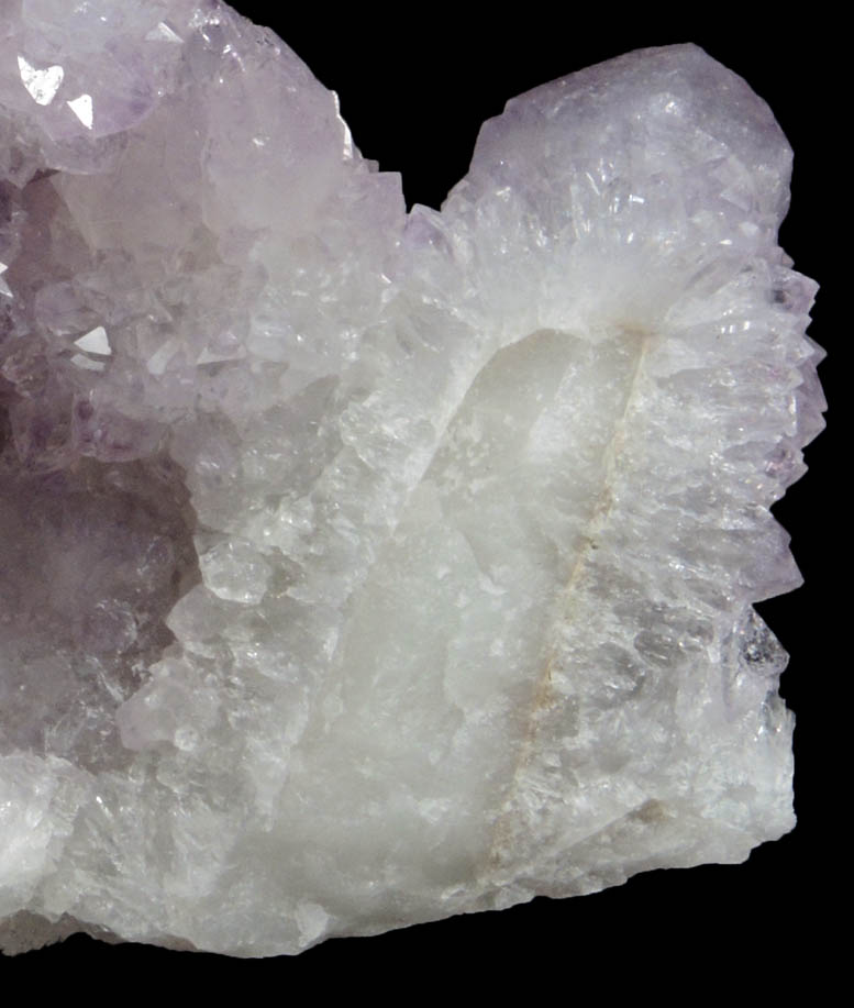 Quartz var. Amethyst (Cactus Quartz) from Boekenhouthoek area, Mpumalanga Province, South Africa