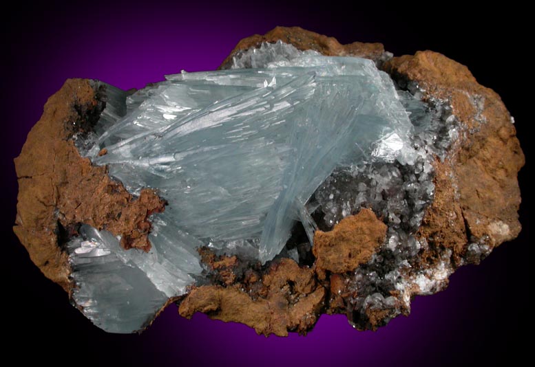 Barite from Jebel Ouichane, Sagangane, Nador Province, L'Oriental Region, Morocco