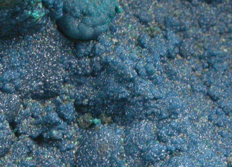 Cornetite from L'Etoile du Congo Mine, Lubumbashi, Katanga Copperbelt, Haut-Katanga Province, Democratic Republic of the Congo (Type Locality for Cornetite)