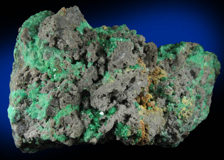 Adamite var. Cuproadamite from Tsumeb Mine, Otavi-Bergland District, Oshikoto, Namibia