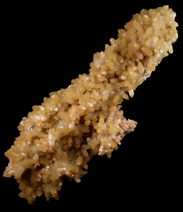 Mimetite (stalactitic formation) from Tsumeb Mine, Otavi-Bergland District, Oshikoto, Namibia