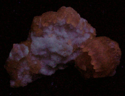 Calcite on Barite from Minerva #1 Mine, Cave-in-Rock District, Hardin County, Illinois