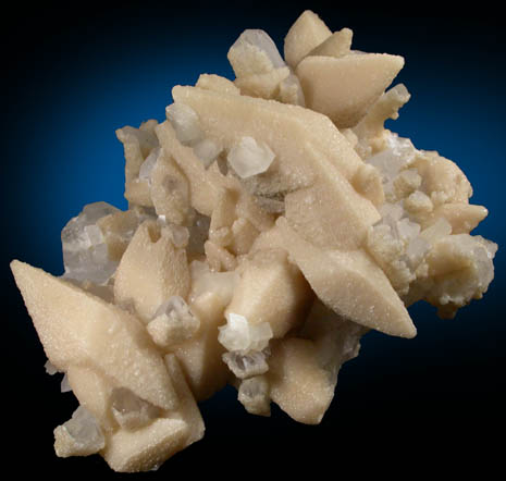 Calcite with Dolomite coating on Quartz from Djurkovo Mine, Laki, Rhodope Mountains, Bulgaria