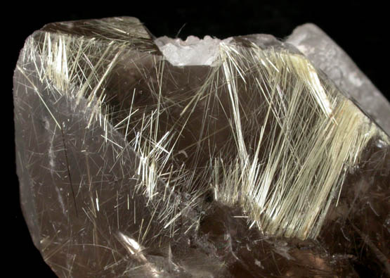 Quartz with Rutile inclusions (Rutilated Quartz) from Novo Horizonte, Bahia, Brazil