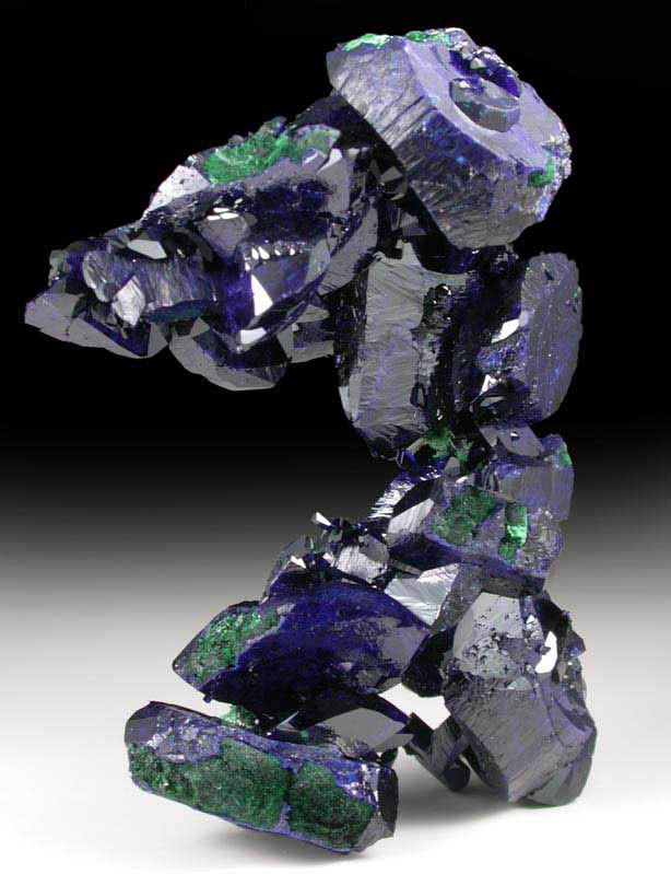 Azurite from Milpillas Mine, Cuitaca, Sonora, Mexico