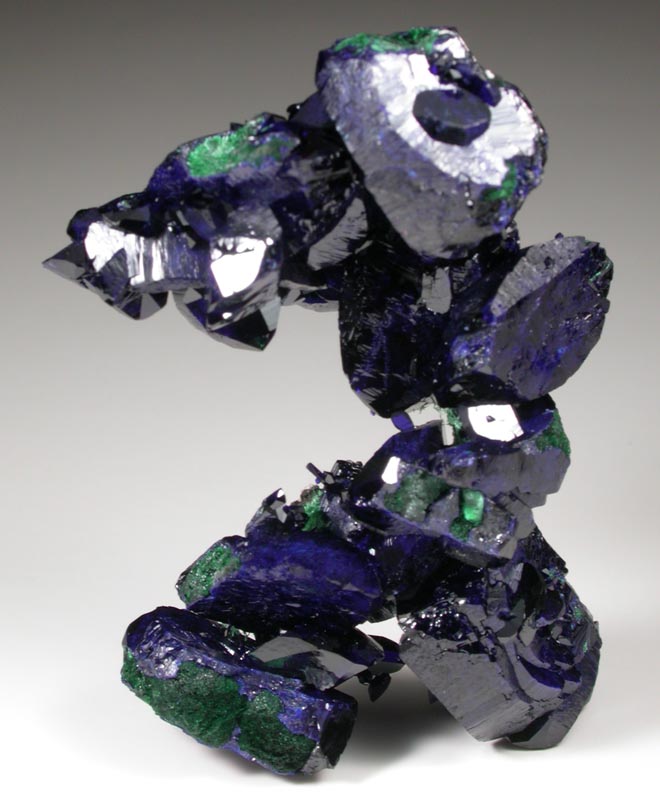 Azurite from Milpillas Mine, Cuitaca, Sonora, Mexico