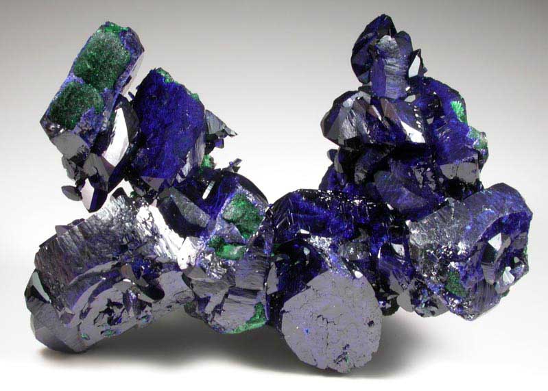 Azurite from Milpillas Mine, Cuitaca, Sonora, Mexico