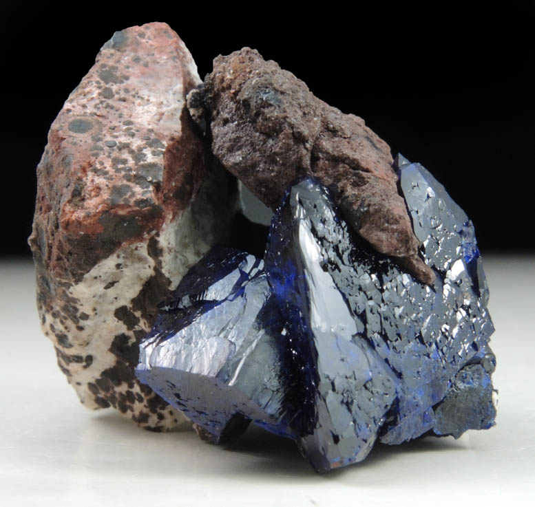 Azurite from Milpillas Mine, Cuitaca, Sonora, Mexico