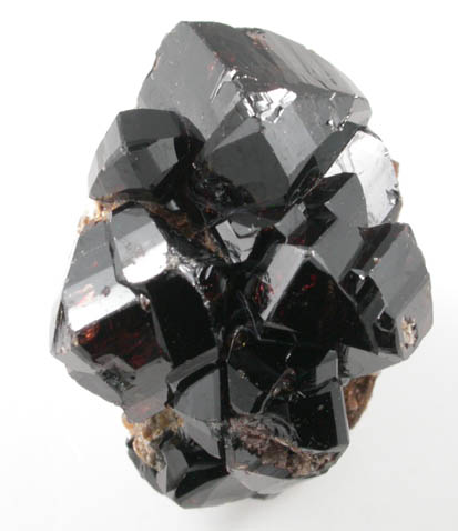 Cassiterite (twinned crystals) from Elsmore Hill, New South Wales, Australia