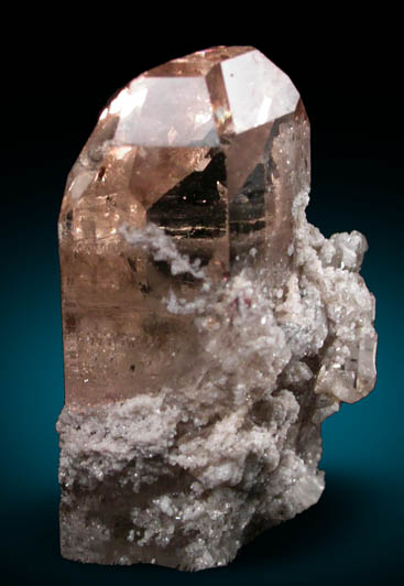 Topaz on rhyolite from Topaz Mountain, Thomas Range, Thomas Range, Juab County, Utah