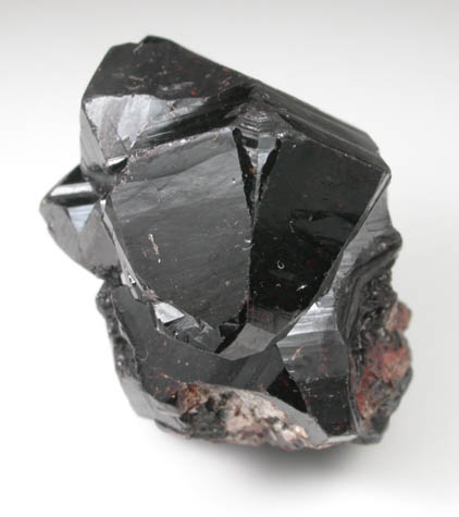 Cassiterite (twinned crystals) from Newstead Lode, Elsmore, New South Wales, Australia