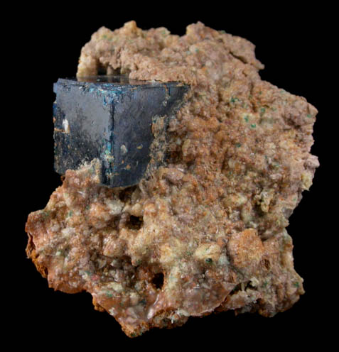 Pseudoboleite on Boleite from Amelia Mine, Boleo District, near Santa Rosala, Baja California Sur, Mexico (Type Locality for Pseudoboleite and Boleite)