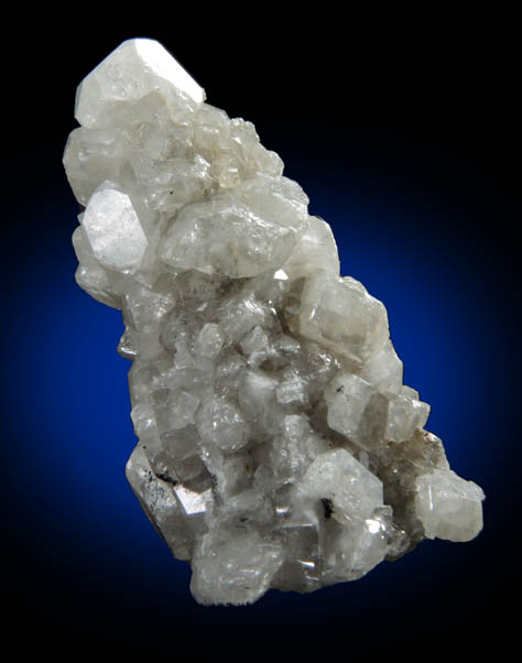 Anglesite over Cerussite from Kintore Cut, South Mine, Broken Hill, New South Wales, Australia