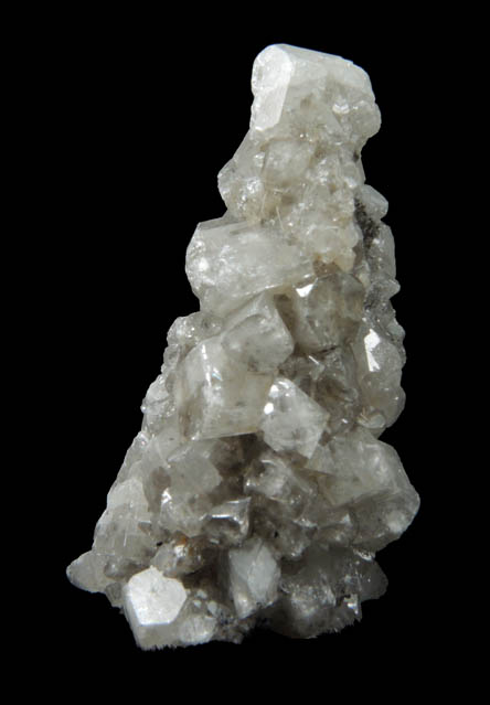 Anglesite over Cerussite from Kintore Cut, South Mine, Broken Hill, New South Wales, Australia