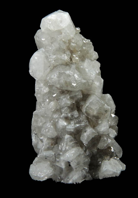 Anglesite over Cerussite from Kintore Cut, South Mine, Broken Hill, New South Wales, Australia