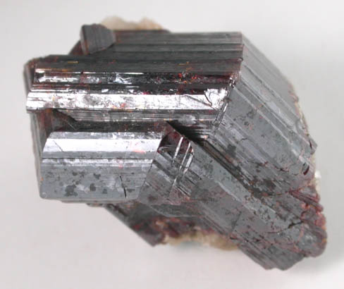 Rutile (Knee-twinned crystals) from Lac McGregor, Outaouais, Qubec, Canada