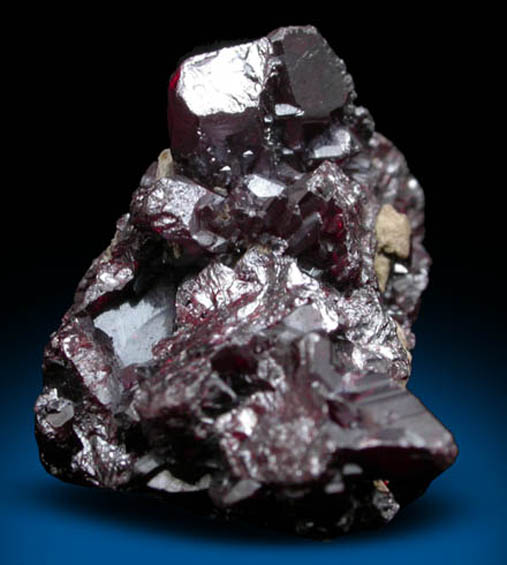 Proustite from Schacht 207, Niederschlema, Erzgebirge, Saxony, Germany