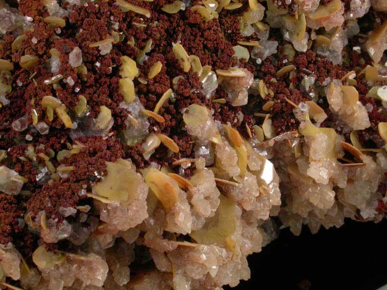 Wulfenite with Limonite from Defiance Mine, Courtland-Gleeson District, Cochise County, Arizona