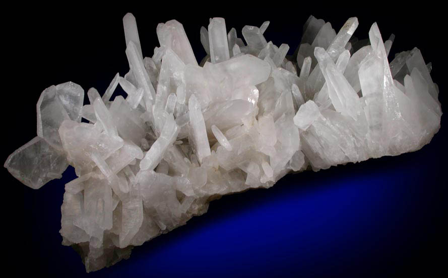 Quartz (Japan Law-twinned) from Washington Camp-Duquesne District, (attributed to Holland Mine), Santa Cruz County, Arizona