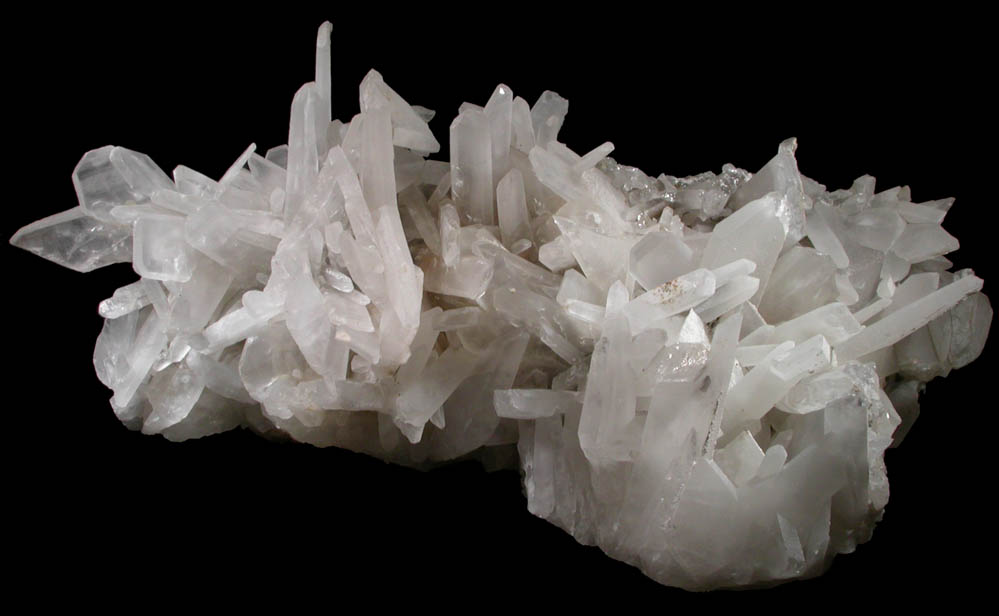 Quartz (Japan Law-twinned) from Washington Camp-Duquesne District, (attributed to Holland Mine), Santa Cruz County, Arizona