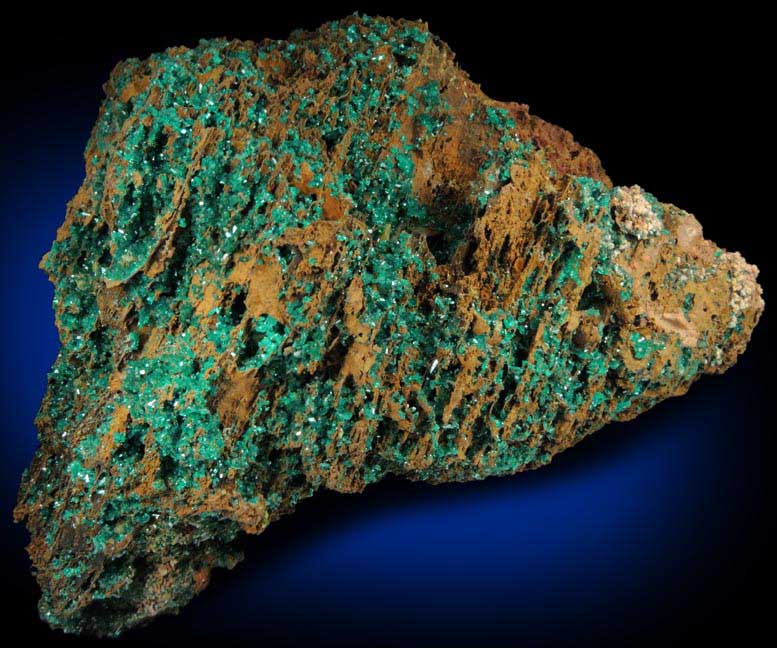 Dioptase from Kaokoveld, Kunene Region, Namibia