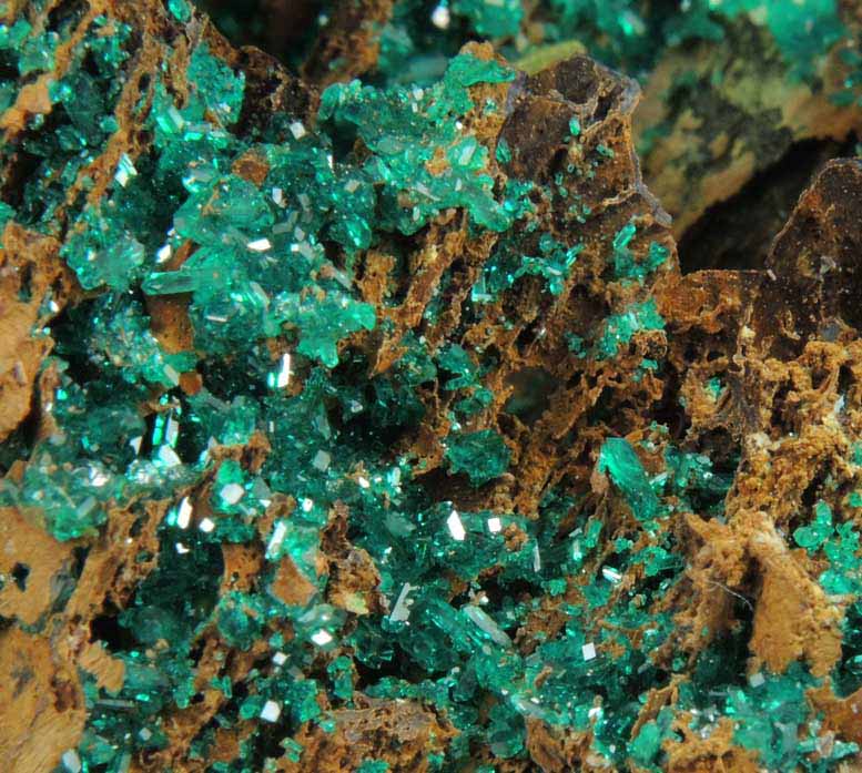 Dioptase from Kaokoveld, Kunene Region, Namibia