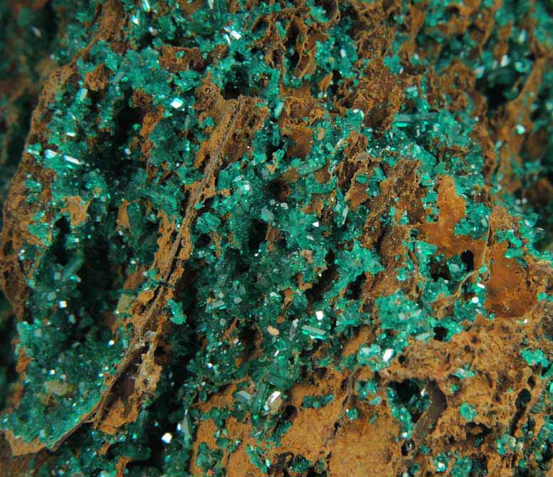 Dioptase from Kaokoveld, Kunene Region, Namibia