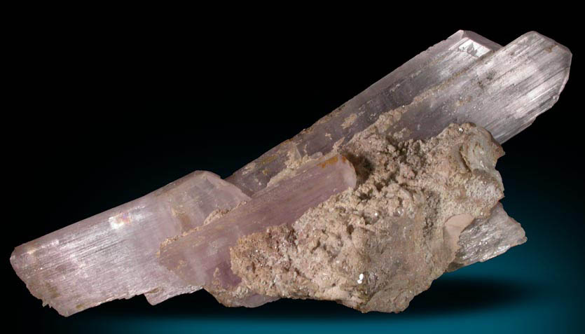 Spodumene var. Kunzite from Nuristan Province, Afghanistan