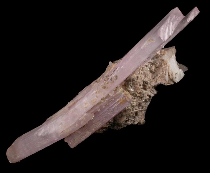 Spodumene var. Kunzite from Nuristan Province, Afghanistan