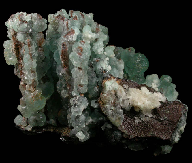 Willemite with Calcite from Tsumeb Mine, Otavi-Bergland District, Oshikoto, Namibia