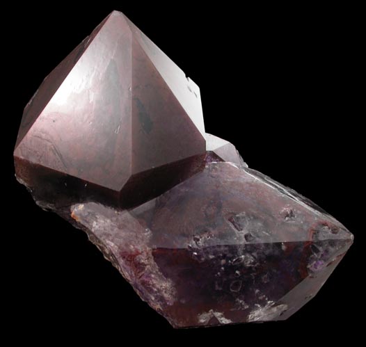 Quartz var. Amethyst with Hematite inclusions from Orange River, Northern Cape Province, South Africa