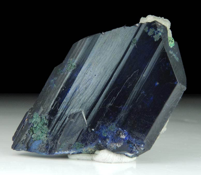 Azurite with Calcite and Malachite from Tsumeb Mine, Otavi-Bergland District, Oshikoto, Namibia